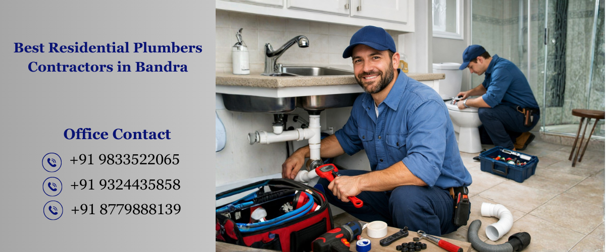 Best Residential Plumbers Contractors in Bandra