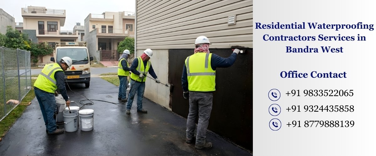 Residential Waterproofing Contractors Services in Bandra West