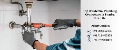 Top Residential Plumbing Contractors in Bandra Near Me