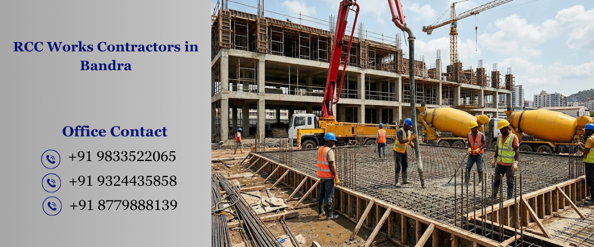 RCC Works Contractors in Bandra