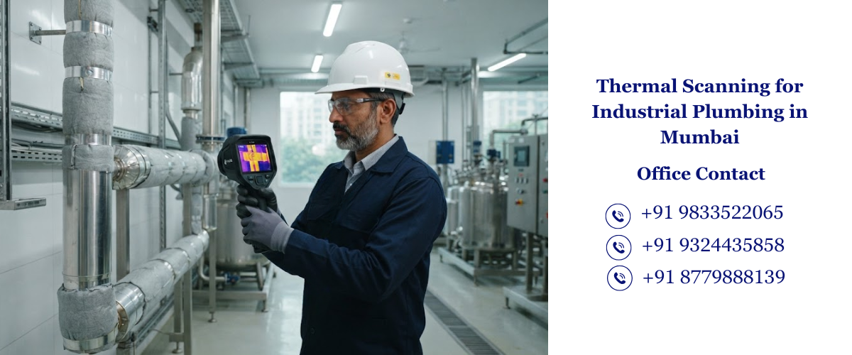 Thermal Scanning for Industrial Plumbing in Mumbai