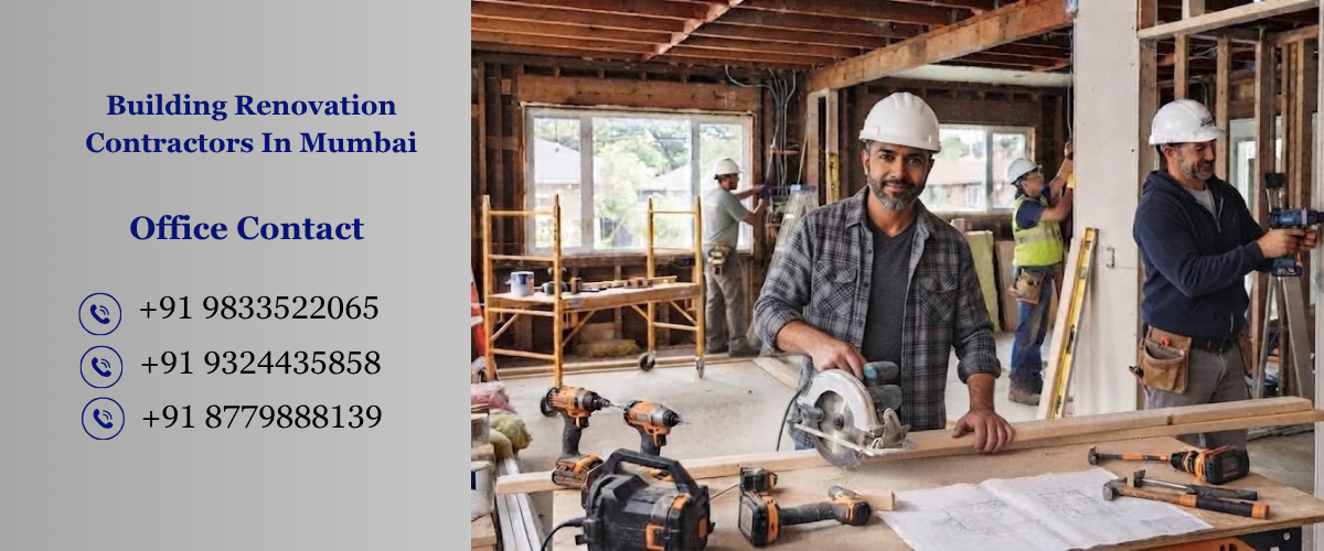 Building Renovation Contractors In Mumbai