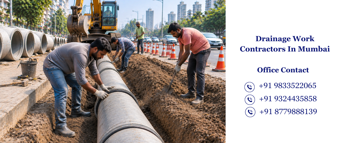 Drainage Work Contractors In Mumbai