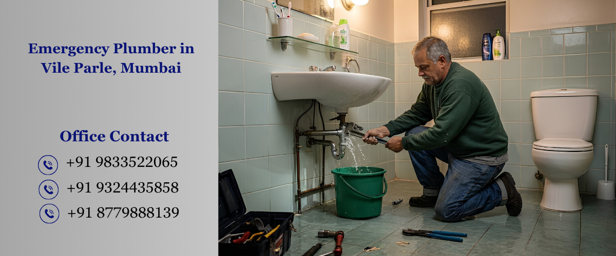Emergency Plumber in Vile Parle, Mumbai