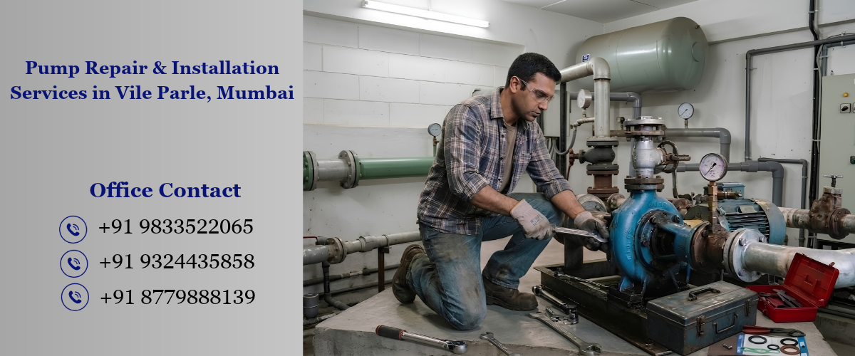 Pump Repair & Installation Services in Vile Parle, Mumbai